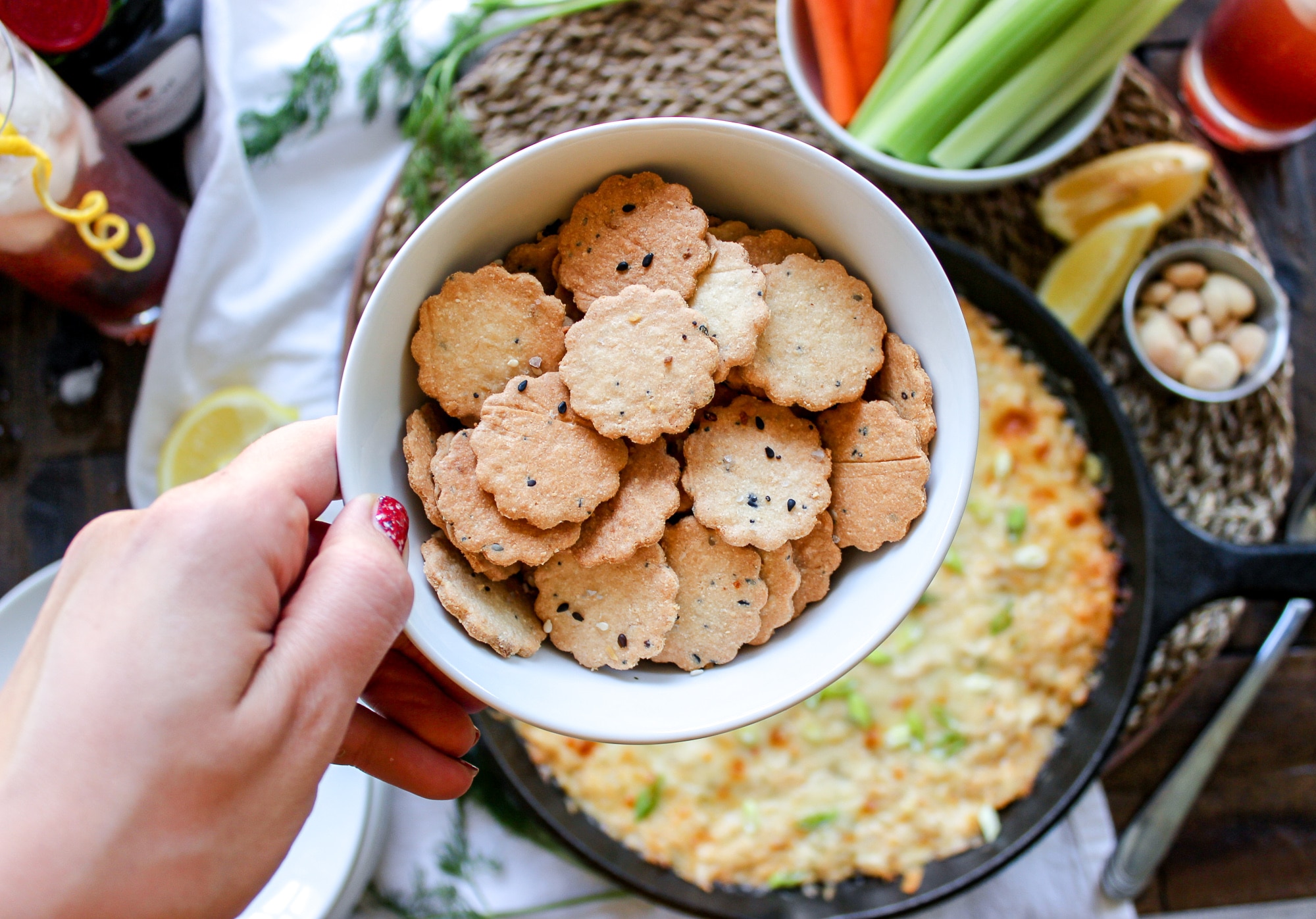 Easy Keto Crackers - Bonappeteach