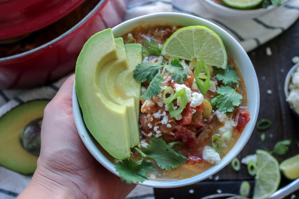 Low Carb Chicken Chili - Bonappeteach