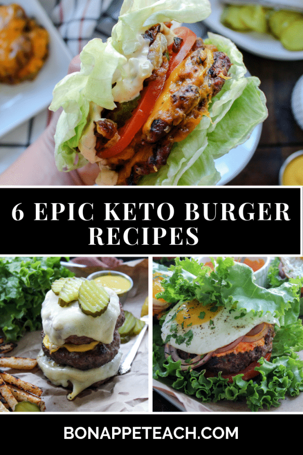 6 Epic Keto Burger Recipes - Bonappeteach