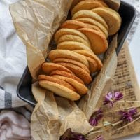 Keto Shortbread Sugar Cookies