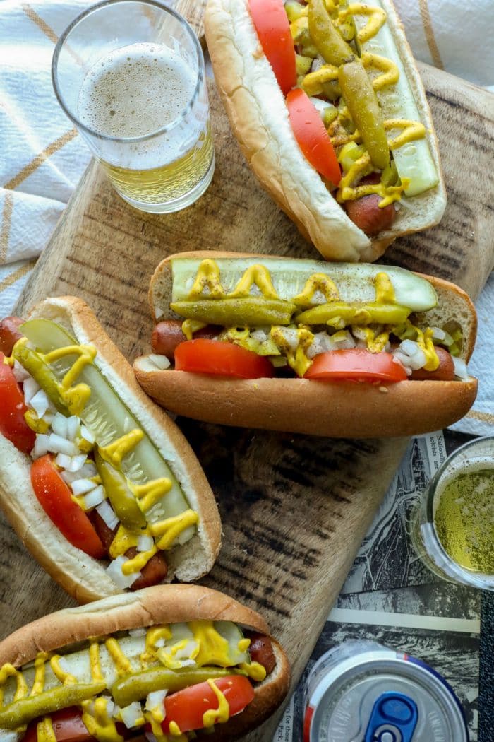 Chicago-Style Hot Dogs, Red Meat Recipes