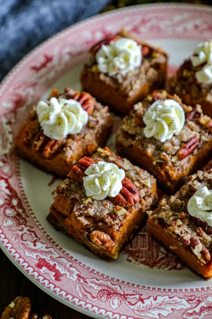 Sweet Potato Pie Bars