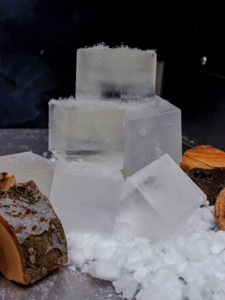 How to make smoked ice