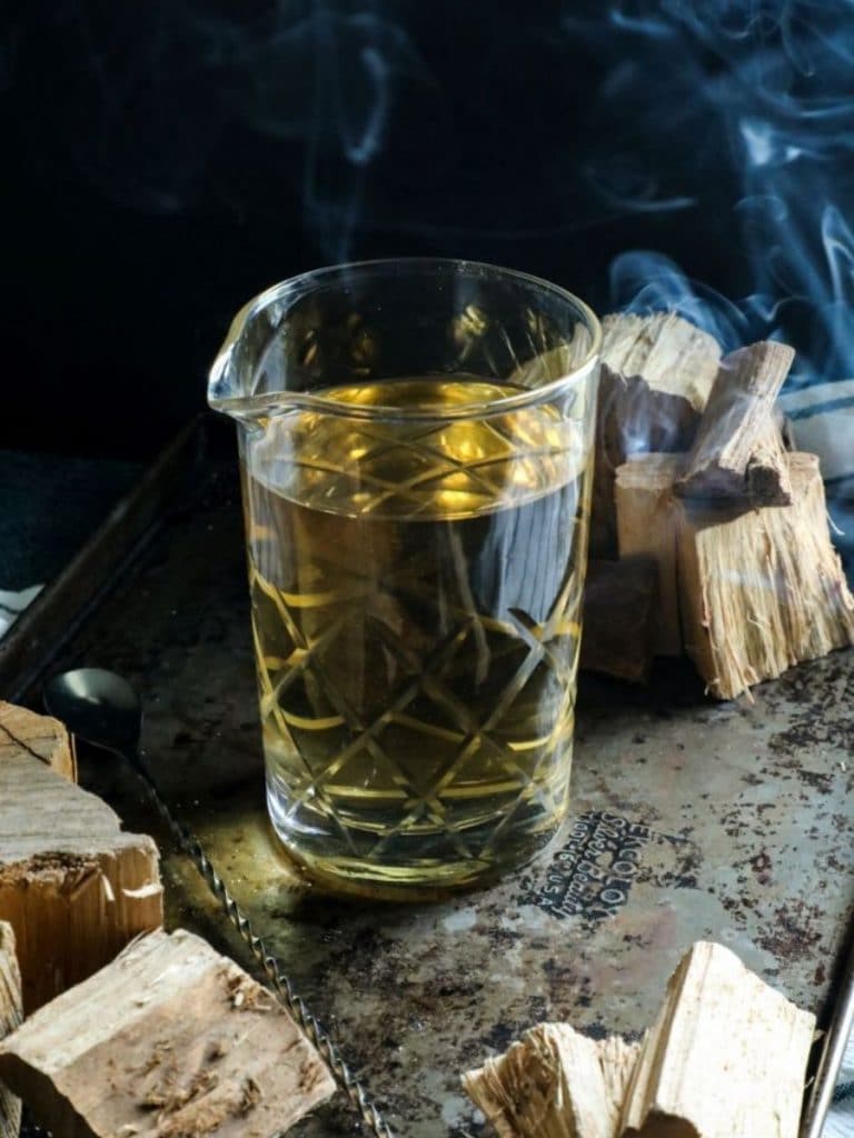 How to make smoke infused simple syrup