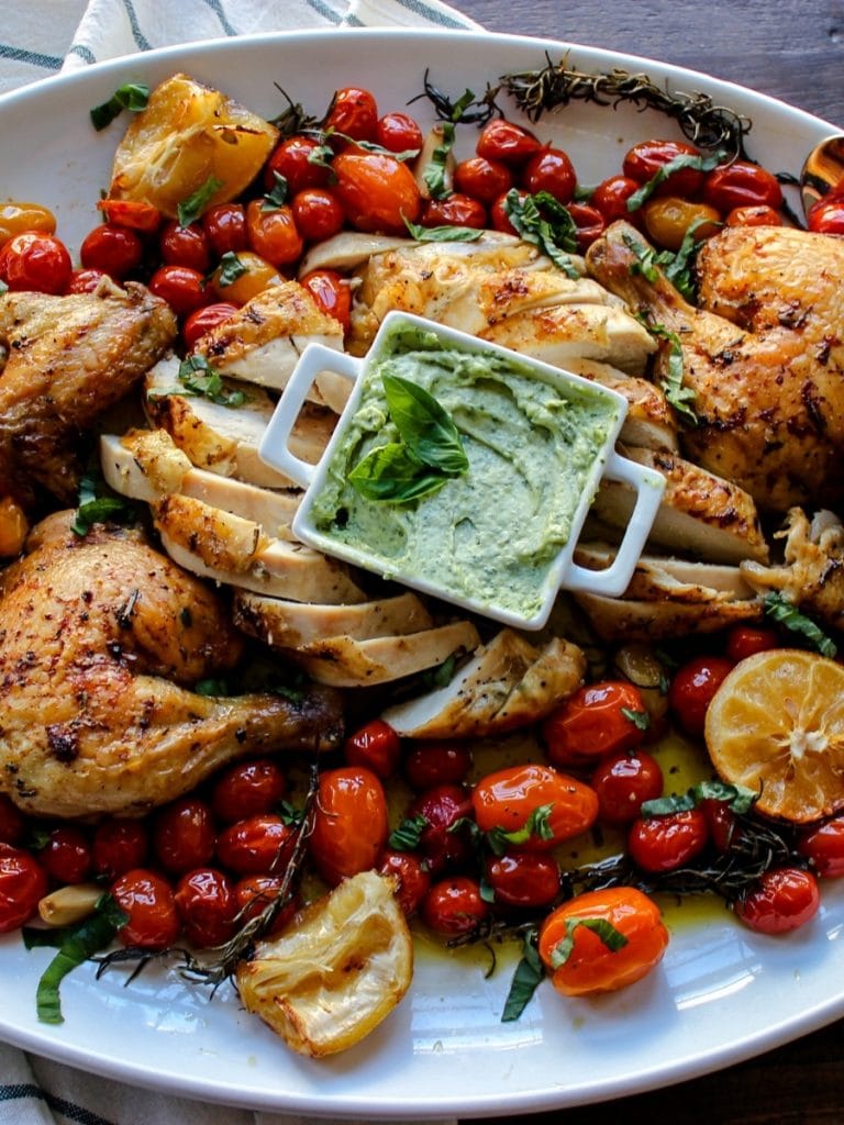 Easy Weeknight Roasted Chicken