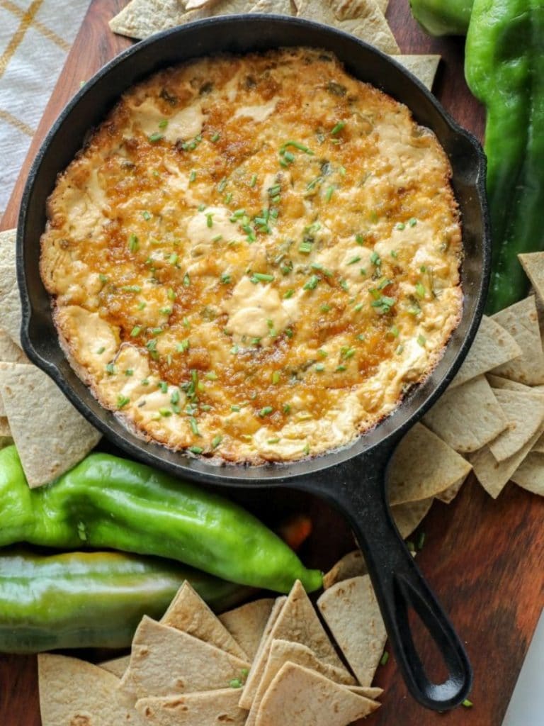 Smoked Hatch Chili Pepper Dip