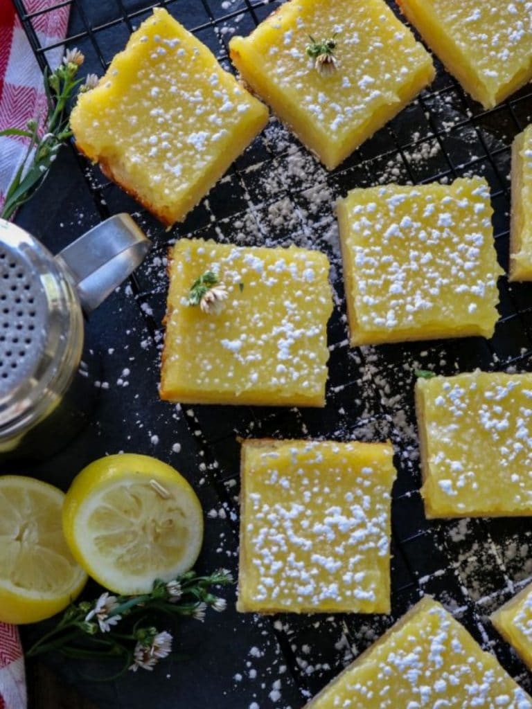 Gluten Free Keto Lemon Bars