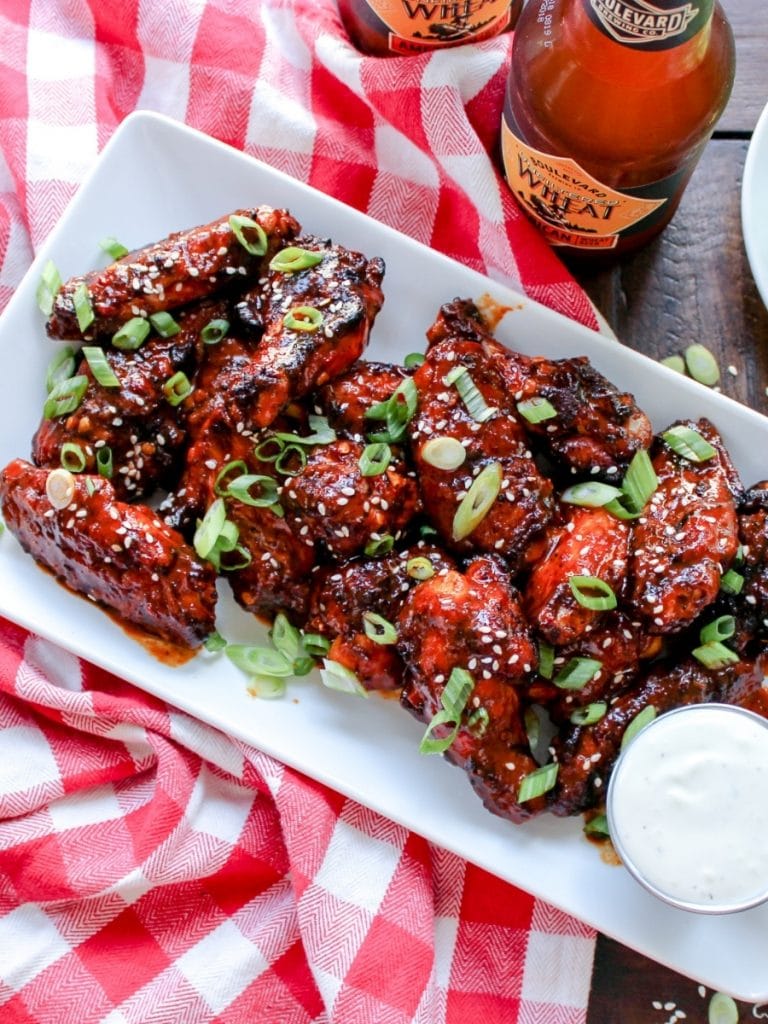 Grilled Firecracker Wings