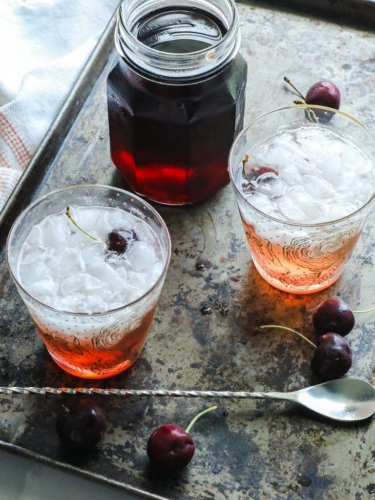 Keto Grenadine Cocktail Syrup