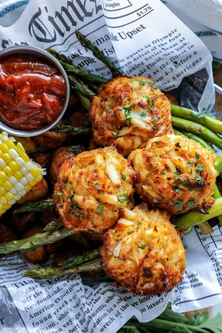 Easy Air Fryer Crab Cakes Bonappeteach