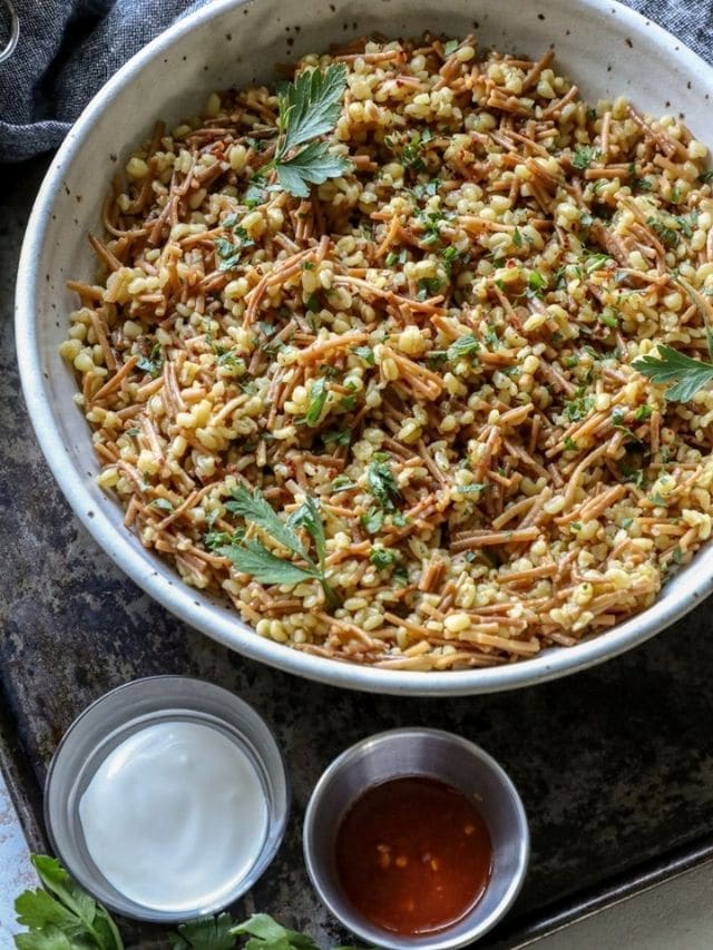 Easy Bulgur Pilaf