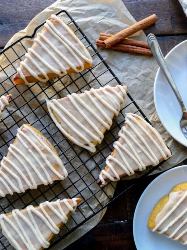 Keto pumpkin scones