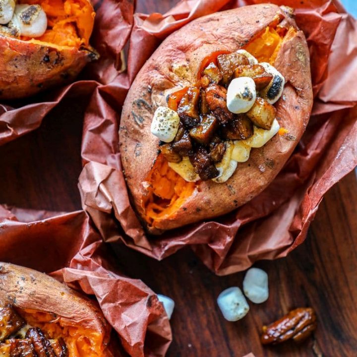 Smoked Sweet Potatoes - Bonappeteach