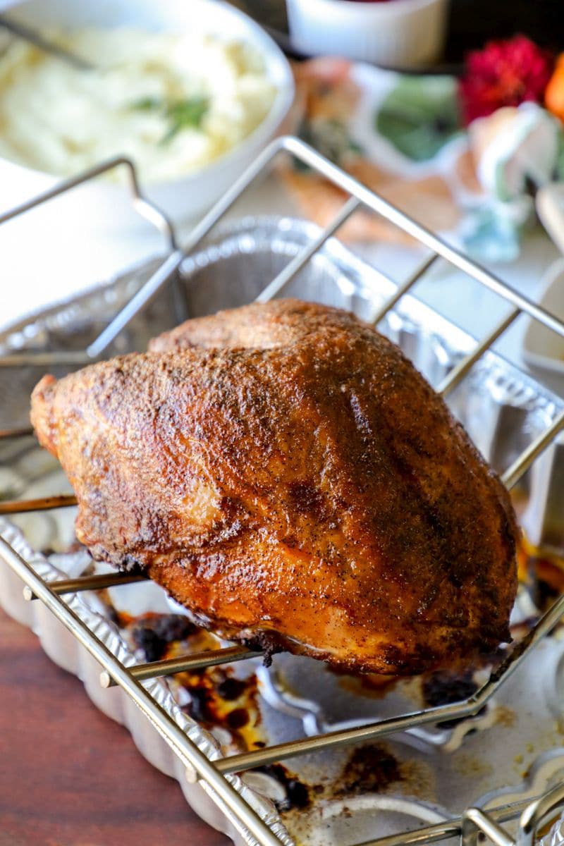 Smoked Bone In Turkey Breast 