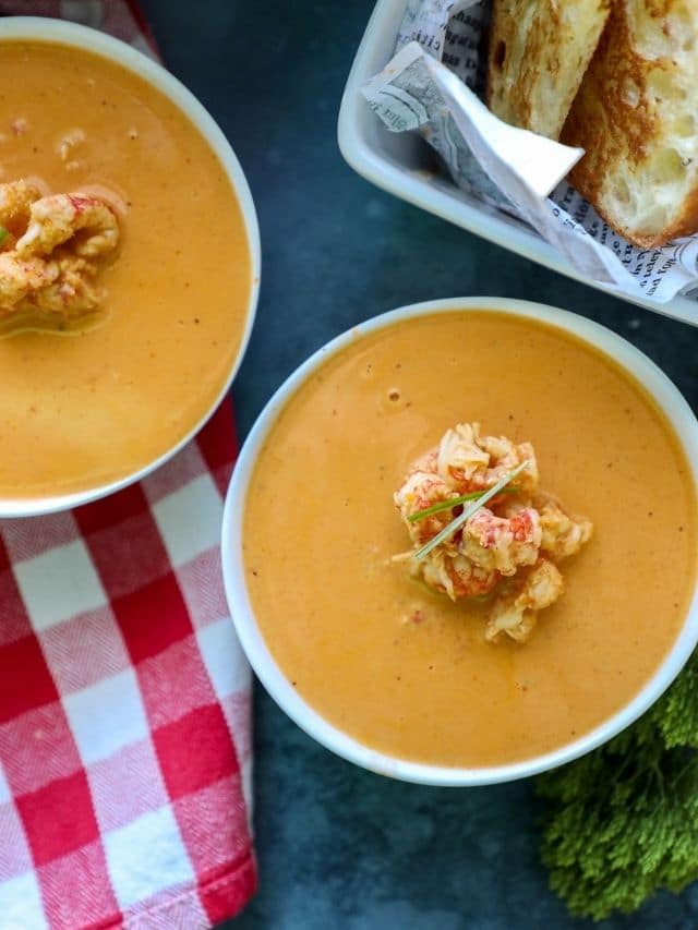 Langostino bisque