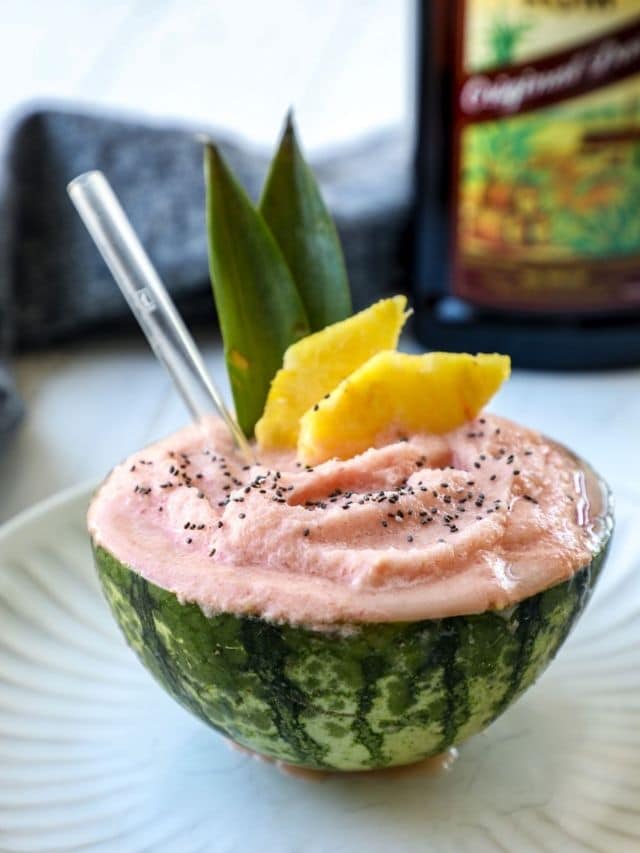 Mini Watermelon Pina Colada