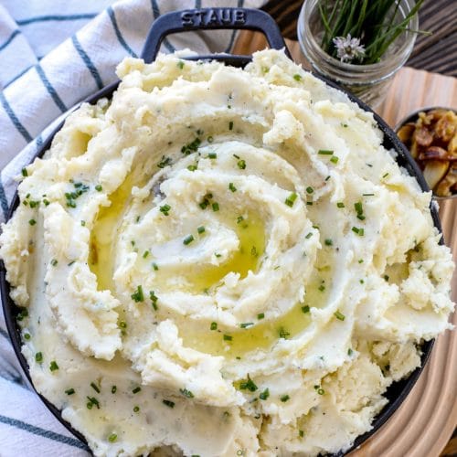 Quick Mashed Potatoes in Kitchenaid Mixer - Chelsea Peachtree