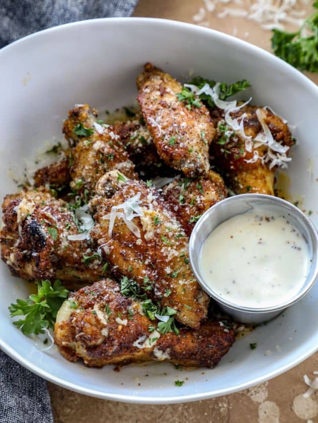 Smoked Chicken Wings On An Electric Smoker