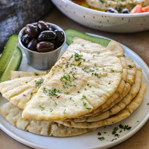 Garlic Pita Bread Recip