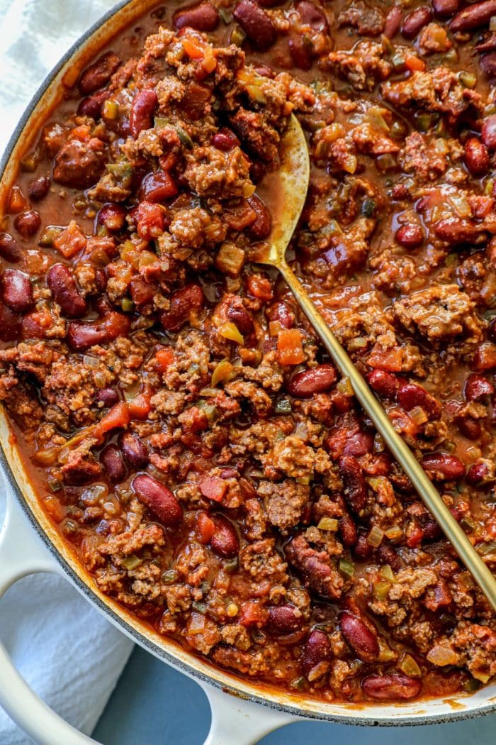 Over The Top Chili Smoked Chili Recipe Bonappeteach