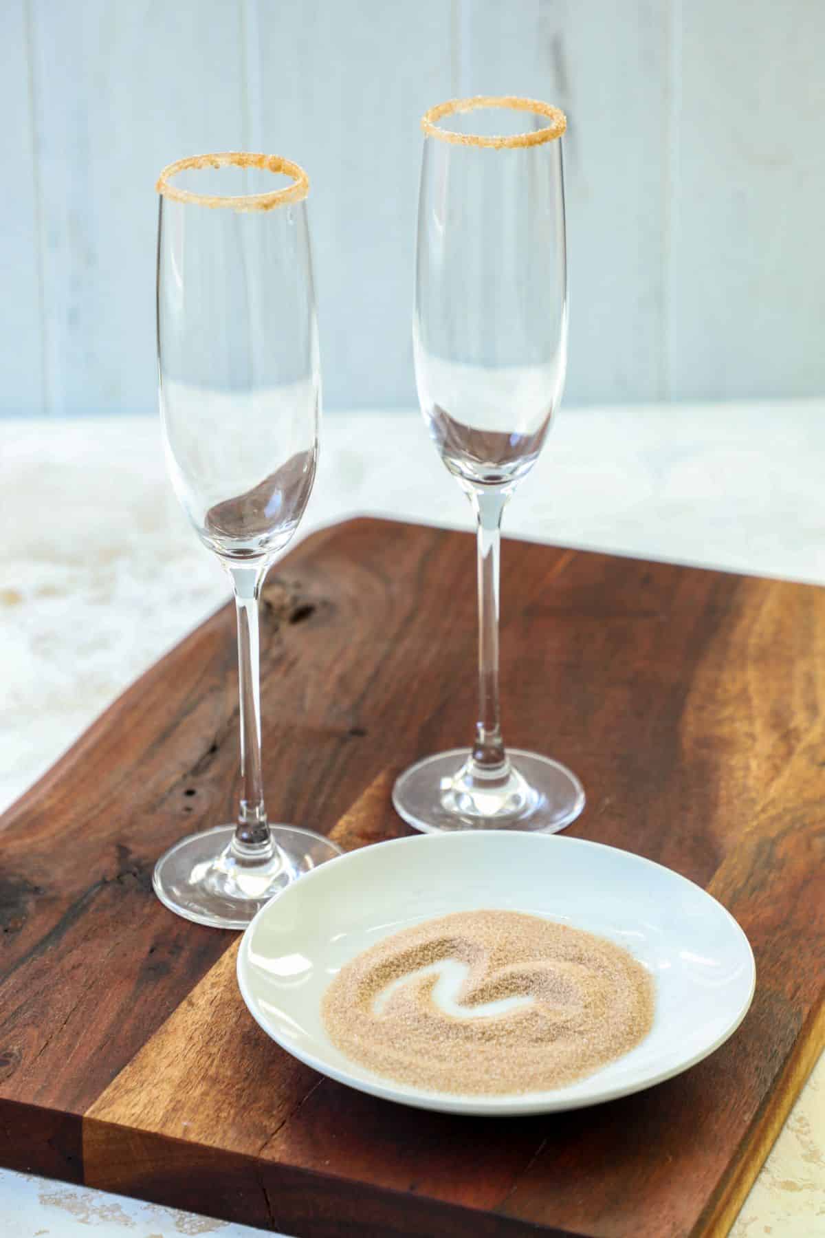 Frozen Apple Cider Mimosa - Bonappeteach