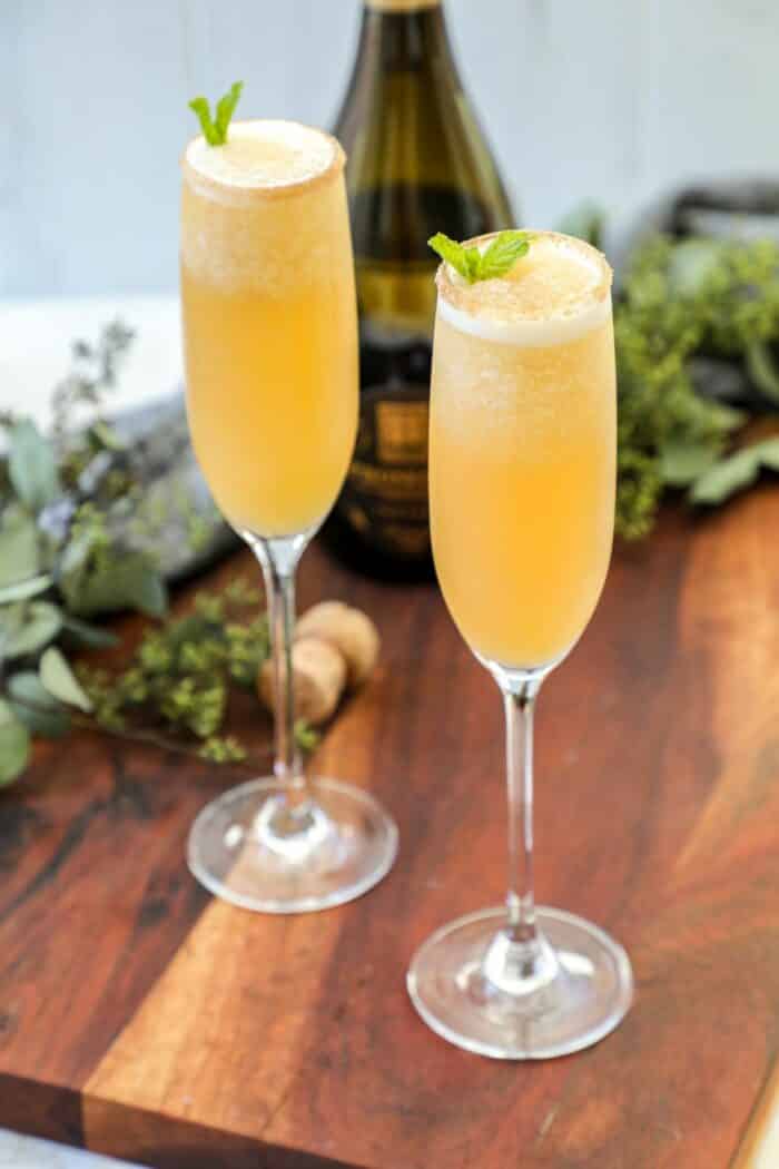 Frozen Apple Cider Mimosa