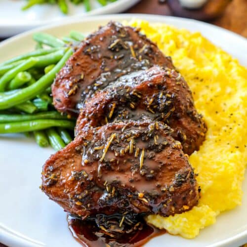 Beer And Brown Sugar Pork Medallions