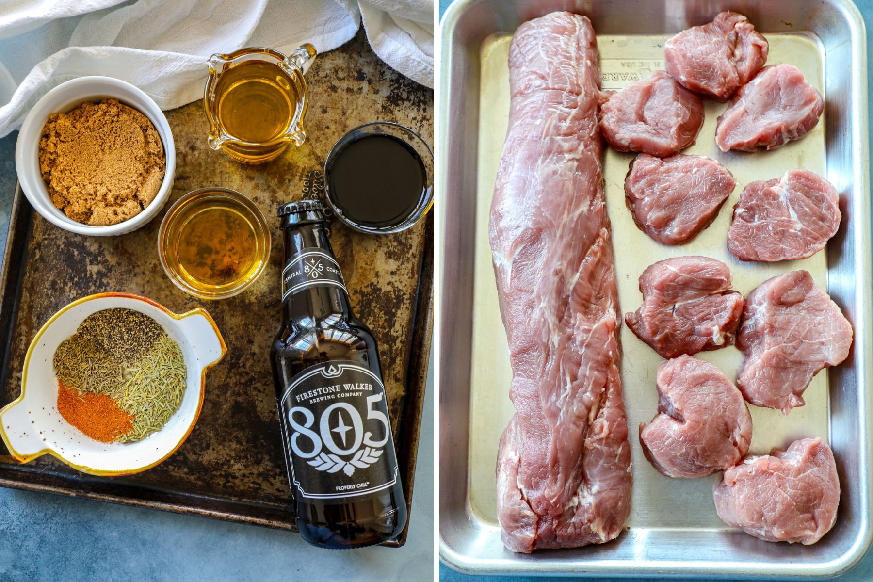 Beer And Brown Sugar Pork Medallions ingredients