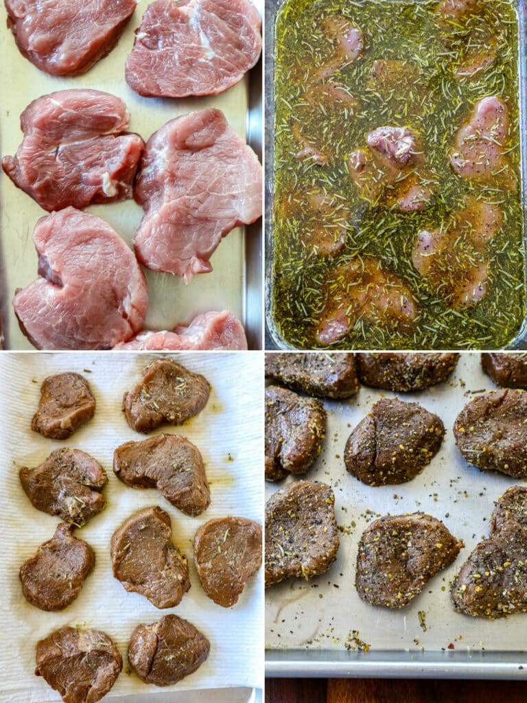 preparation instructions for Beer And Brown Sugar Pork Medallions