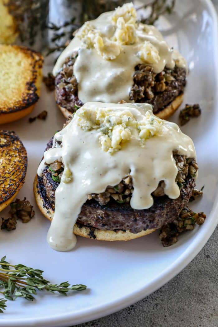 Mushroom Duxelles Burger