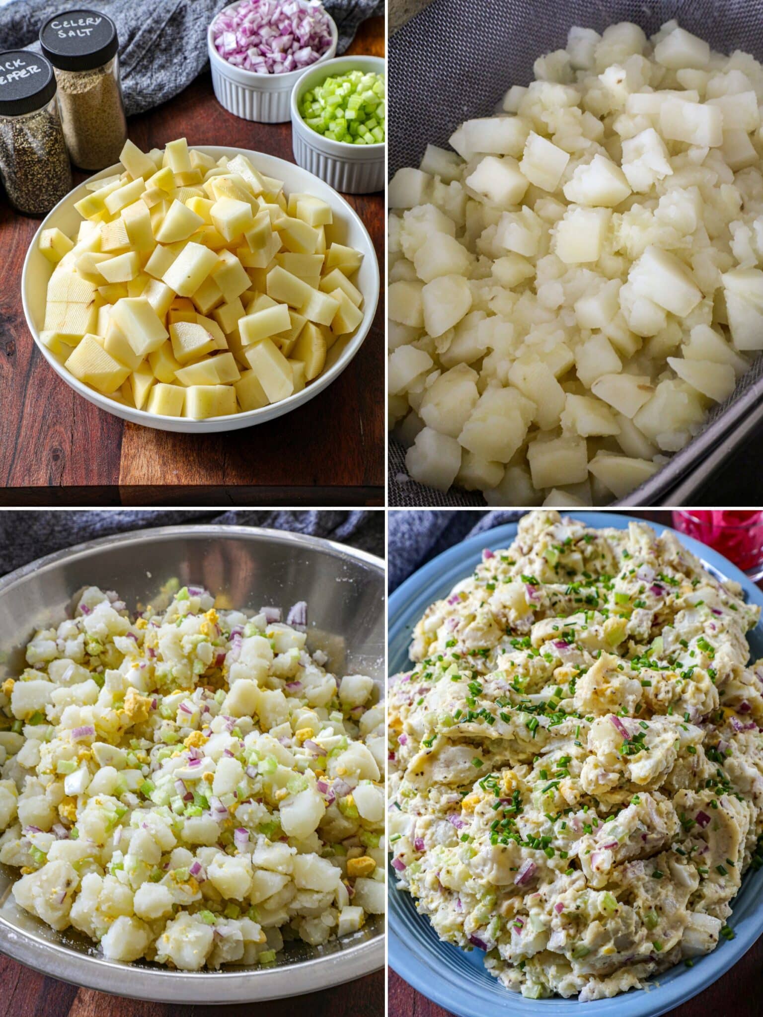 Traditional Deli Potato Salad Recipe - Bonappeteach