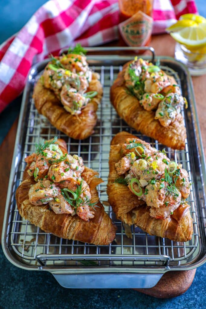 Grilled Shrimp Rolls