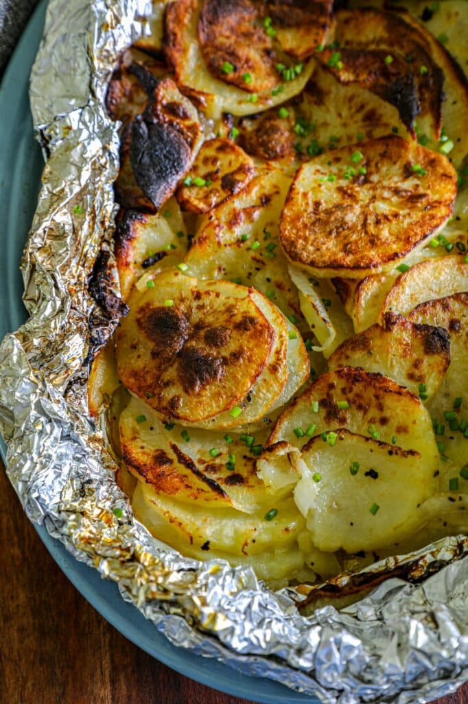 Crispy Grilled Potatoes Recipe