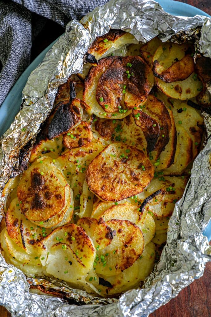 Crispy Grilled Potatoes Recipe