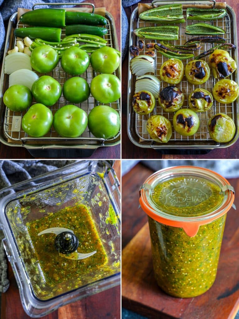 Homemade salsa verde recipe