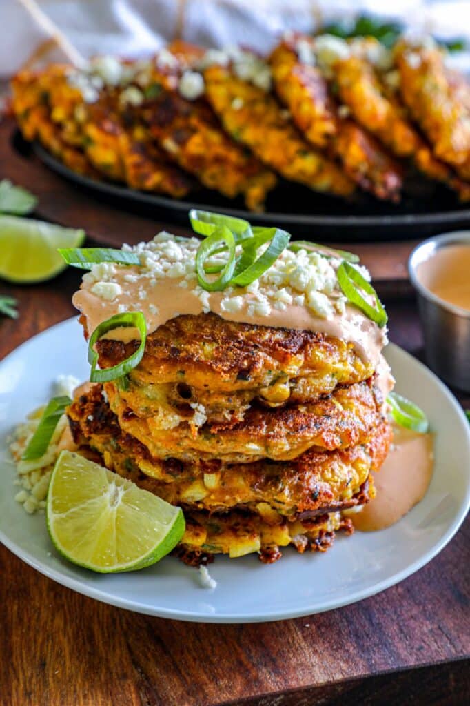 (Elote) Mexican Street Corn Fritters Recipe