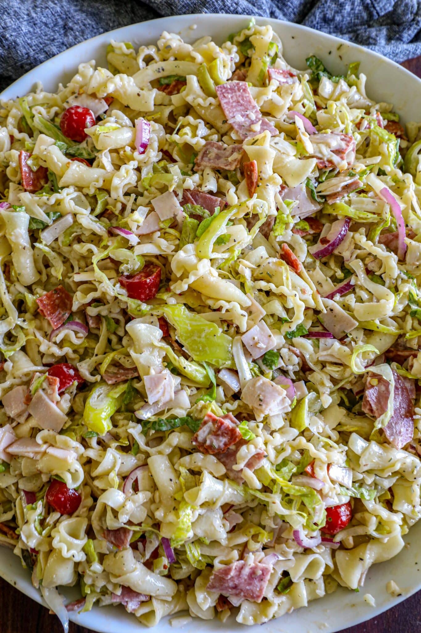 Grinder Pasta Salad Recipe - Bonappeteach