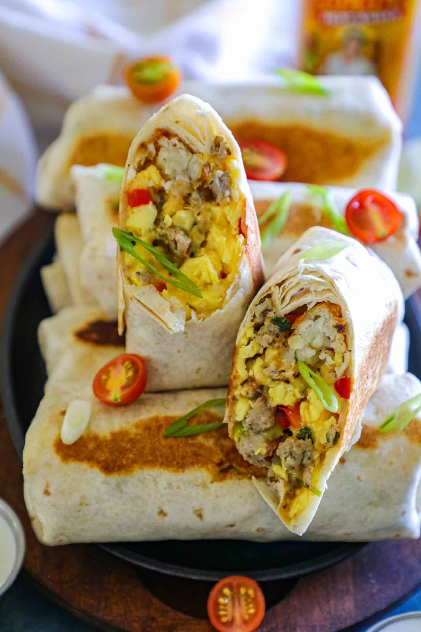 Homemade McDonald's Breakfast Burrito Recipe - Bonappeteach