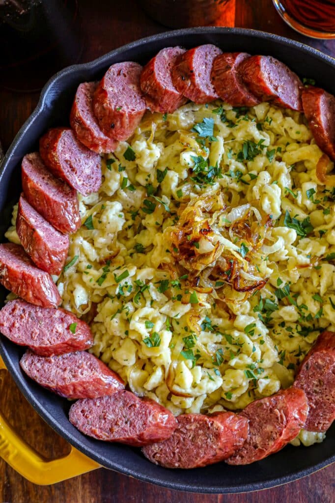 German Cheese Spaetzle (Käsespätzle) Recipe