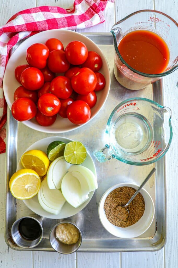 Smoked bloody mary mix ingredients