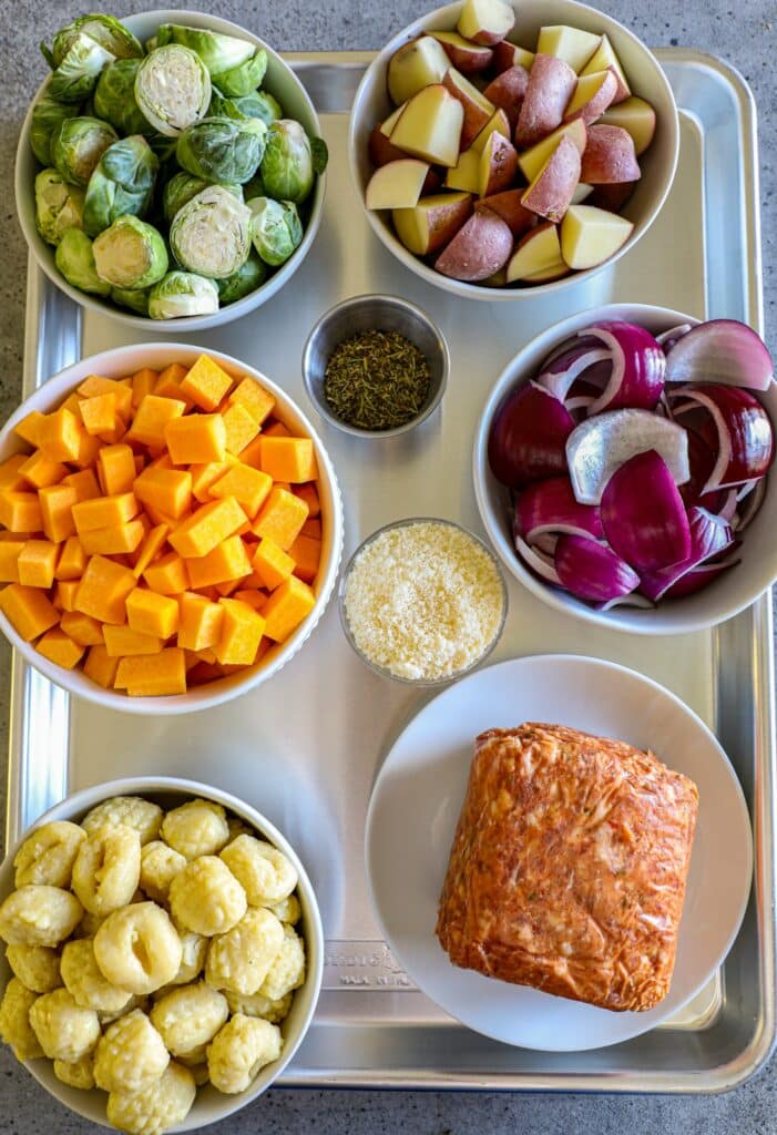 Italian Sausage and Gnocchi Sheet Pan Dinner