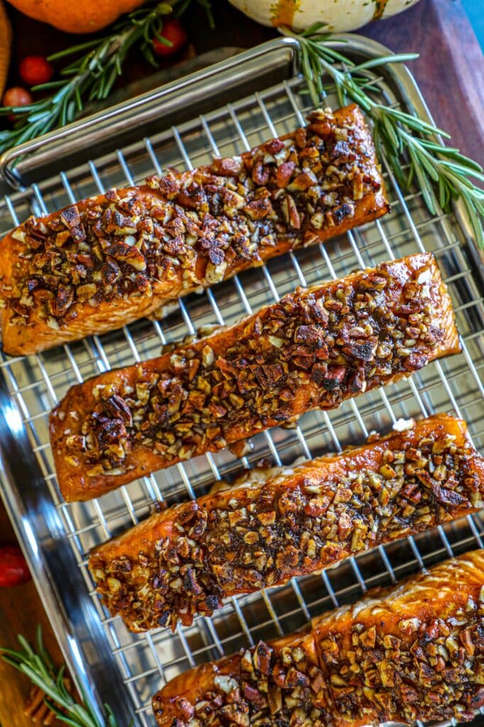 Maple Pecan Salmon Recipe