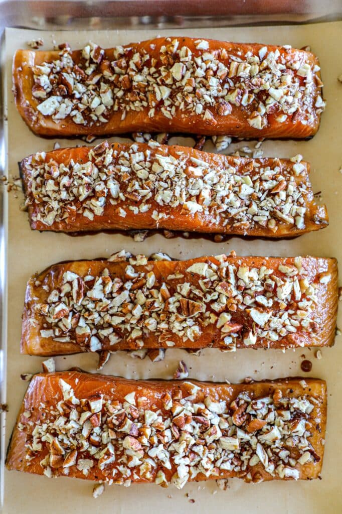 Maple Pecan Salmon Recipe