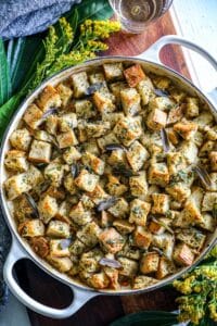 Turkey Pot Pie With Stuffing Crust