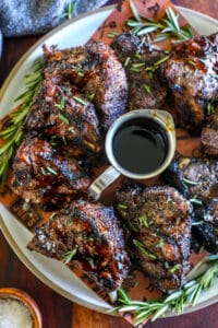 Red Wine Marinated Lamb Chops