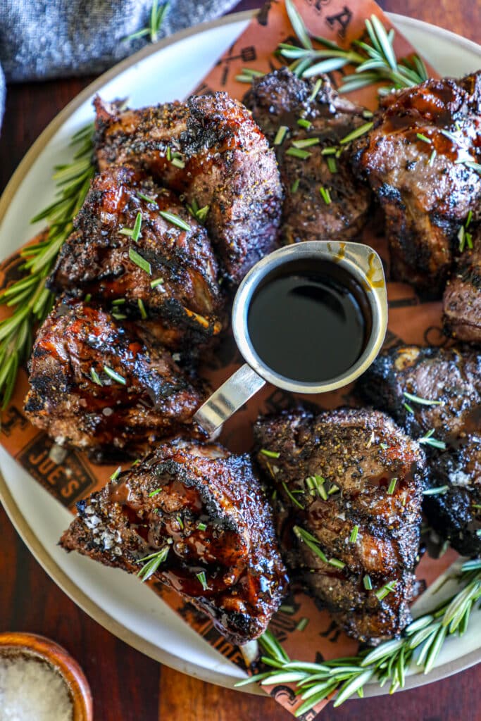 Red Wine Marinated Lamb Chops