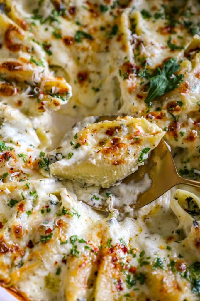 Spinach Artichoke Stuffed Shells Recipe