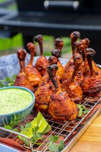 Smoked Chicken Lollipops